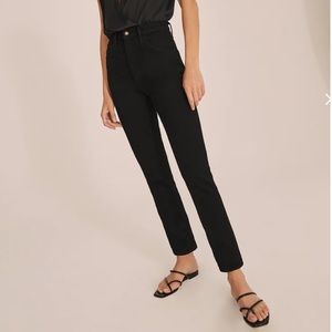 Favorite Daughter The Valentina Super Hight Rise Cigarette Ankle Jeans